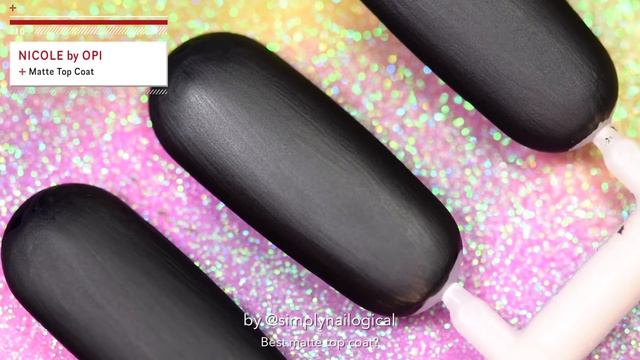 Best MATTE top coat for nails?! смотреть онлайн