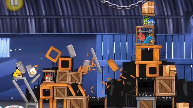 Angry Birds Rio Level 1-14 - Mighty Eagle - 100% - Total Distruction - Totale Zerstörung смотреть онлайн