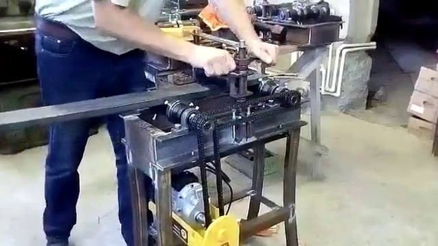 Трубогиб/профилегиб с мотором смотреть онлайн