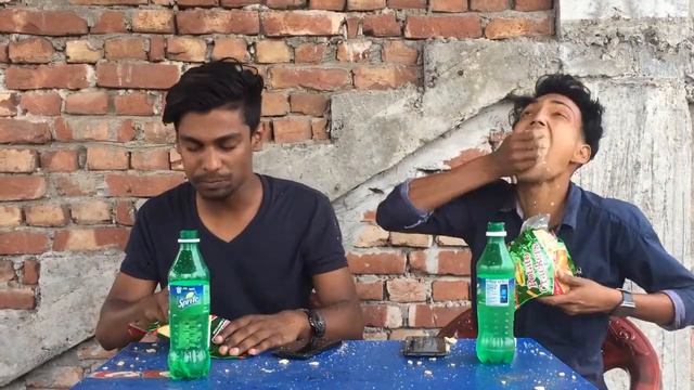 10 Potato Crackers And 800 ML Sprite Challenge | Food Challenge bangladesh смотреть онлайн