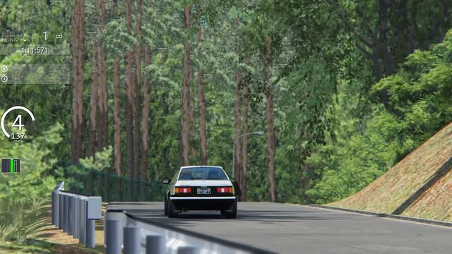 AE86 Tuned around gunma cycle sports center[2:31:583](assetto corsa) смотреть онлайн