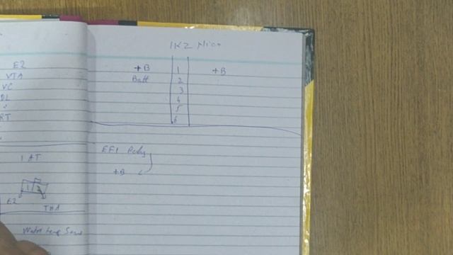 1KZ HIACE ECM Diagram | 12Pin diagram смотреть онлайн