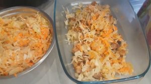 Квашеная Капуста с Рисом и Мясом в Духовке.Такое Блюдо Стоит Приготовить Обязательно!