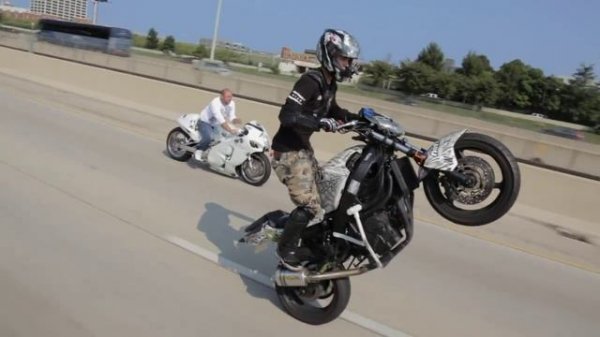 Стант Motorcycle