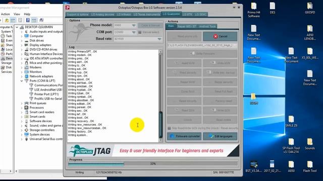 How To flash LG Smart Phone By Octopus Box LG Tools | LG H960 Flash Tutorial Almost Every LG Device смотреть онлайн