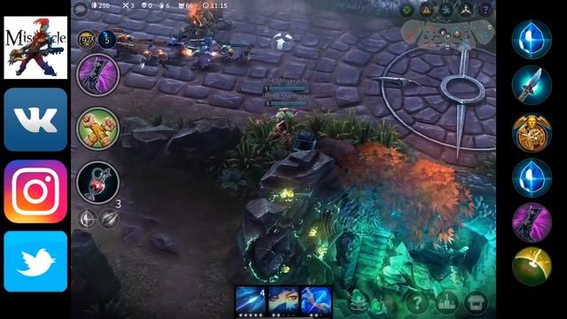 Vainglory: Кэстрел CP гайд (обзор) смотреть онлайн
