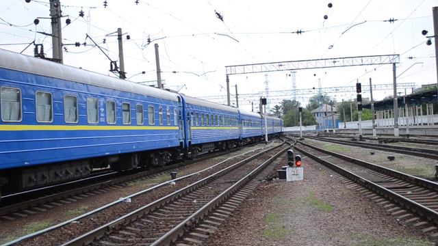 ЧС7-212 Обкатка поезда Днепр-Одесса смотреть онлайн