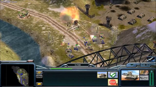 C&C Generals:Zero Hour [Mission Gameplay] #1 смотреть онлайн