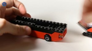 LEGO BUS How to build Как собрать Лего Автобус самоделка Инструкция