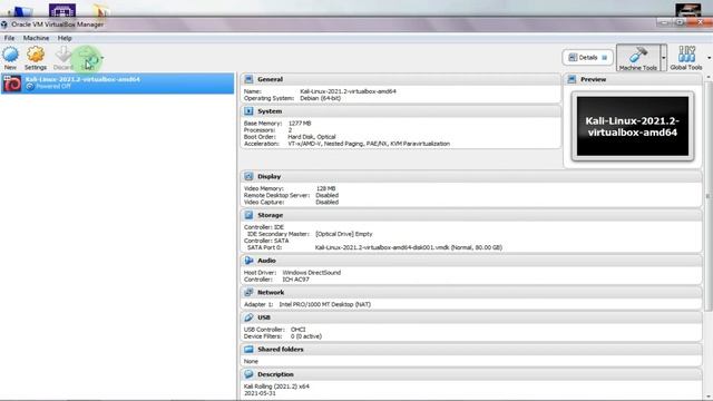 Install kali linux 2021.2 on virtualbox -windows 7 64bit *without errors смотреть онлайн