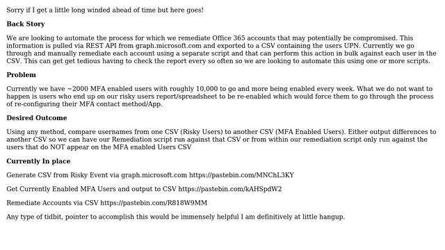 Compare two CSV's and only run against the difference in Powershell (2 Solutions!!) смотреть онлайн