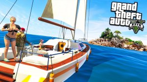 ПУТЕШЕСТВИЕ НА НЕОБИТАЕМЫЙ ОСТРОВ РЕАЛЬНАЯ ЖИЗНЬ ГТА 5 МОДЫ #22! веселая игра как мультик для детей