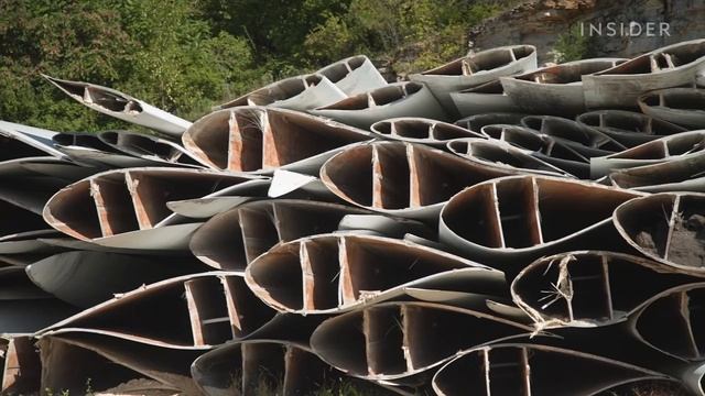 Why Wind Turbines Blades Are So Hard to Recycle | World Wide Waste смотреть онлайн