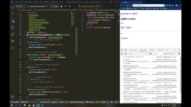 @ViewChild | Master Angular Framework In Arabic смотреть онлайн