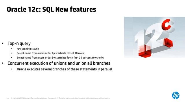 Oracle 12c, Nuevas características para DBAS de 11g смотреть онлайн