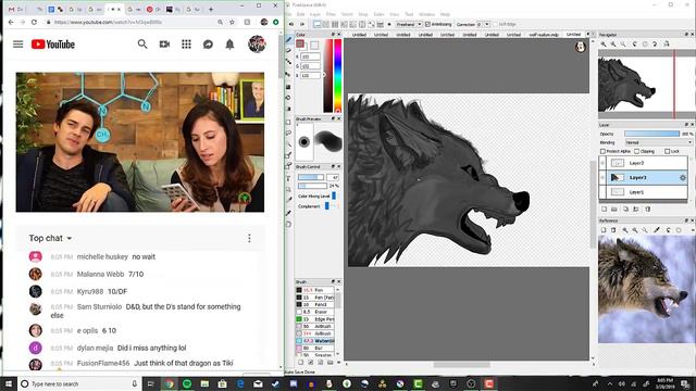Realism Practice | SPEEDPAINT (Wolf) смотреть онлайн