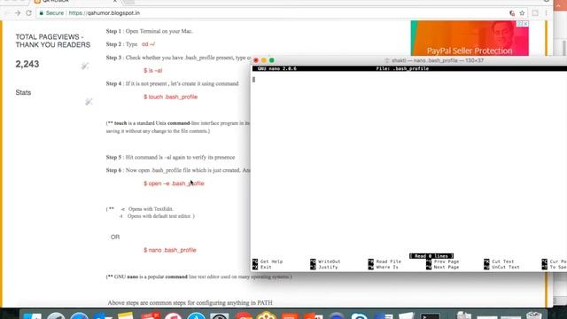 How to configure JAVA Home, Android Home & Maven on MAC OS - Part 1 смотреть онлайн