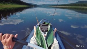 П. Тунгуска.  Одиночный сплав.  Часть 1-ая.