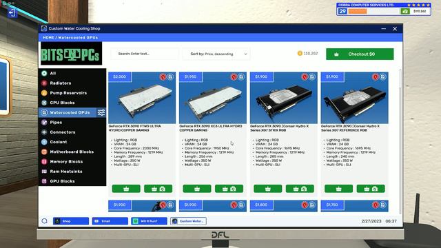 PC BUILDING SIMULATOR 2 INSTALL 4 GPU WATERCOOLING AND THE ISSUES I ENCOUNTERED PART 41 смотреть онлайн