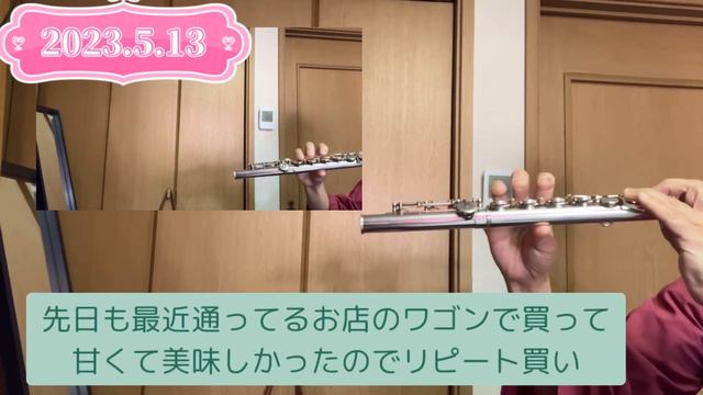 2023.5.13フルート練習♪日記　さくらさくら　二重奏 смотреть онлайн