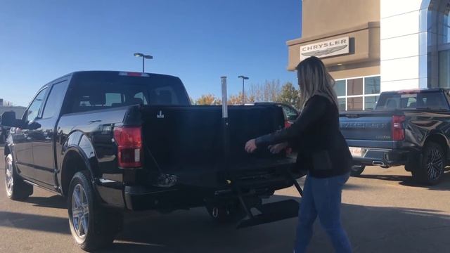 2018 Ford F-150 Lariat Sport | Panoramic Sunroof - Leather | STK# LR30804A | Redwater Dodge смотреть онлайн
