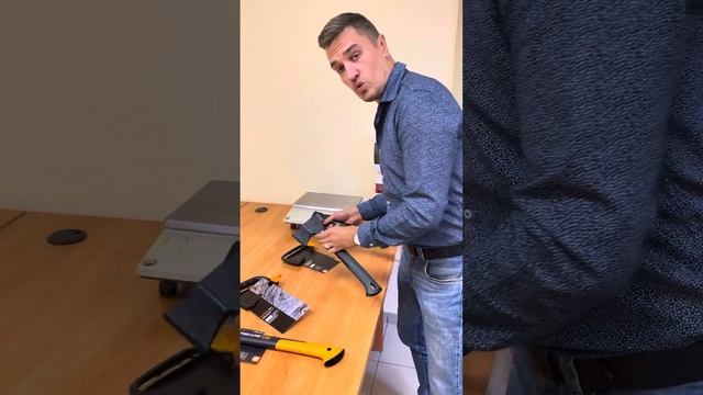 Сравниваем топоры FISKARS и PLANTIC