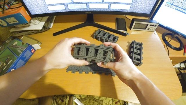 РАСПАКОВКА НАБОР ЖЕЛЕЗНЫЕ ДОРОГИ ЛЕГО LEGO 60205 смотреть онлайн