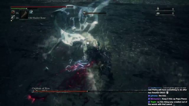 Bloodborne - Vincent Paledust vs Orphan of Kos (Beast Claw only) смотреть онлайн