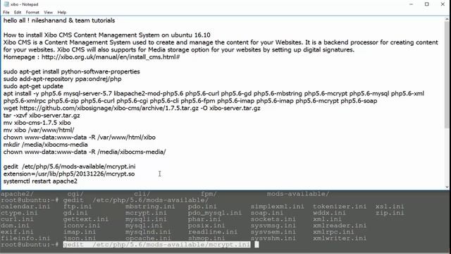 How to install Xibo CMS Content Management System on ubuntu 16 смотреть онлайн
