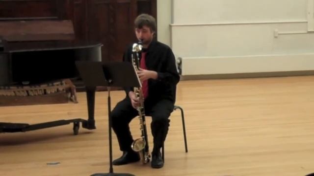 Mozart Bassoon Concerto Mvt. II on Bass Clarinet смотреть онлайн