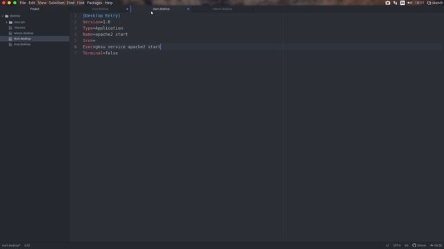 создать свои ярлыки управления в linux смотреть онлайн