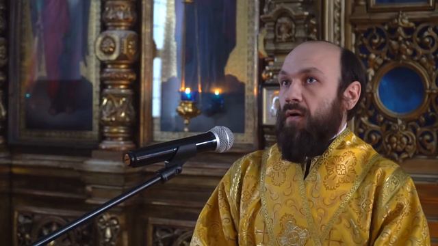 Проповедь чтеца Сергия Полякова смотреть онлайн