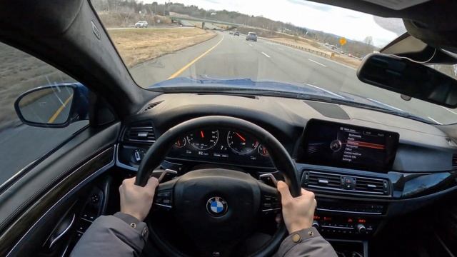 2013 BMW M5. The Perfect College Commuter. POV Test Drive | 0-60
