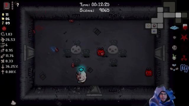Best Random Streak #57 - Crown of Light + Book of Sin Start [The Binding of Isaac: Afterbirth+] смотреть онлайн