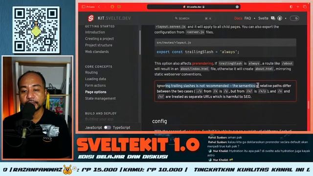? Page Options - Edisi belajar Sveltekit Bagian 5 смотреть онлайн