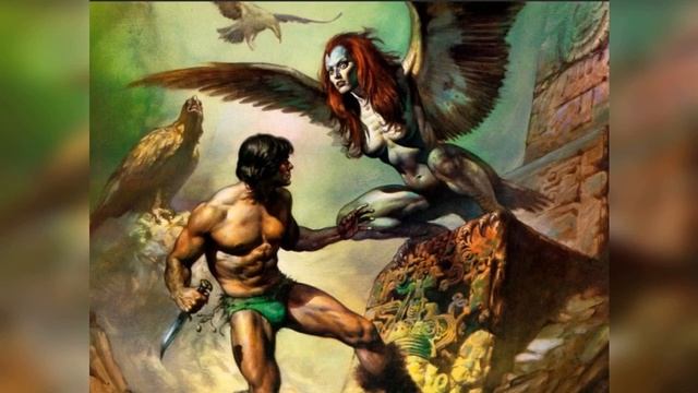 Гарпия мифическое создание с головой женщины и телом птицы смотреть онлайн