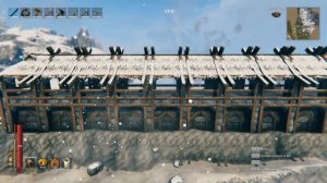 Valheim guide - Как построить Замок #1 (Castle building timelapse)