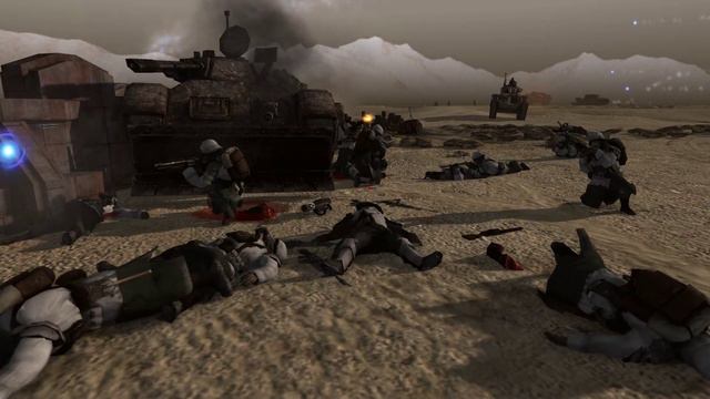 Death Korps of Krieg vs Tau - Ultimate Mod Warhammer 40k | Men of War: Assault Squad 2 смотреть онлайн