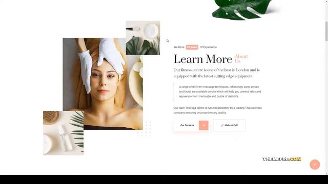 Mixlax - Spa Nail Beauty Hairdresser and Salon WordPress Theme beard hair Asami смотреть онлайн