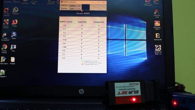 Check your ELM327 real firmware version with ELM327 FG Tester смотреть онлайн