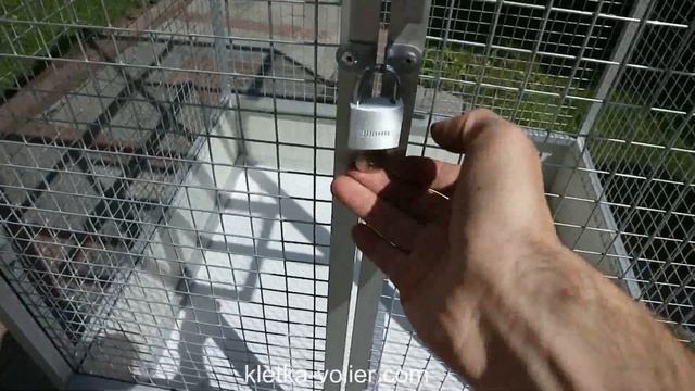 Вольер для Жако. Классика. Подходит для любых попугаев. Размер 1,9 х 0,9 х 0,7 м смотреть онлайн