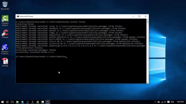 ThinkDSP package installation in Anaconda смотреть онлайн