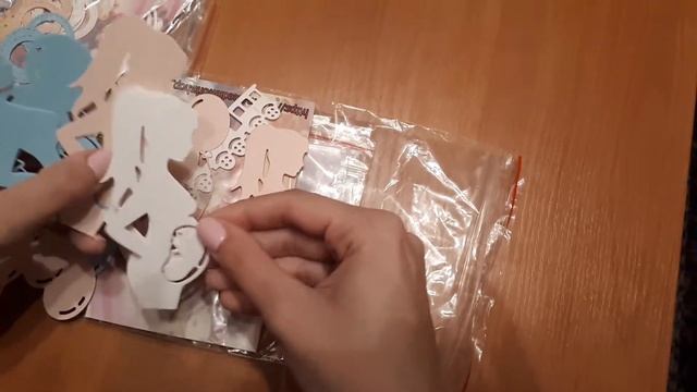 Скрапбукинг. Обзор заказа от Вероники. Вырубка, надписи. смотреть онлайн