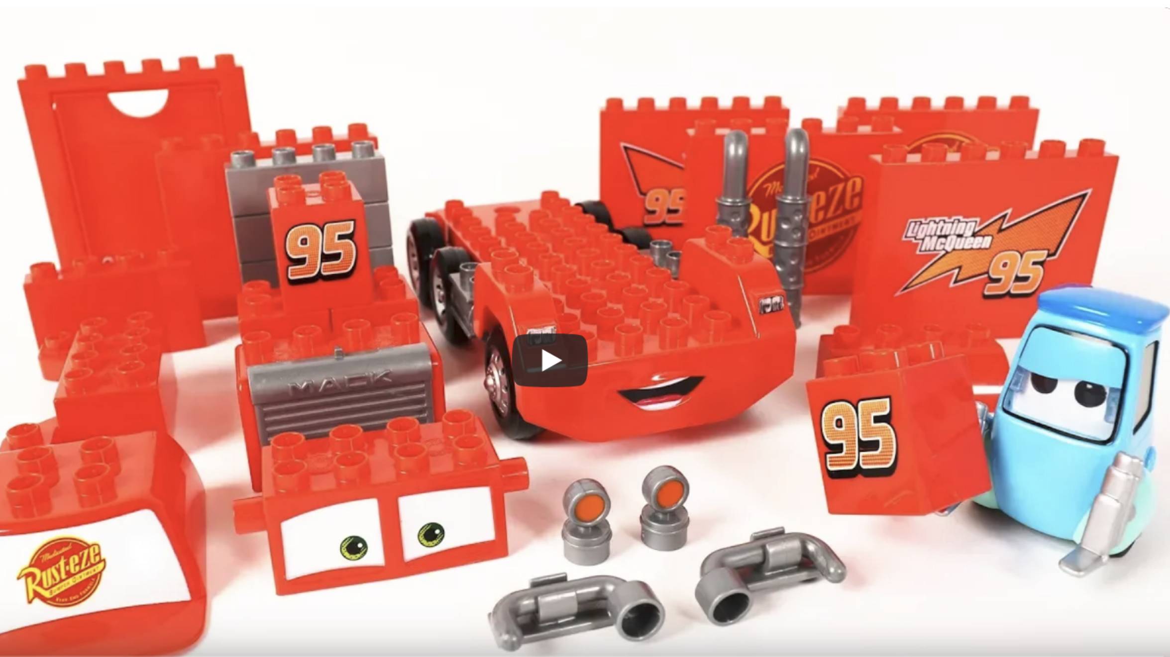 Машинки Строительные Игрушки Грузовик Сборка Видео для Детей смотреть онлайн