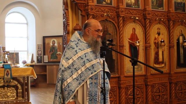 5.08.2022г "Почаевская икона Божией Матери" Проповедь протоиерея Геннадия Заридзе смотреть онлайн