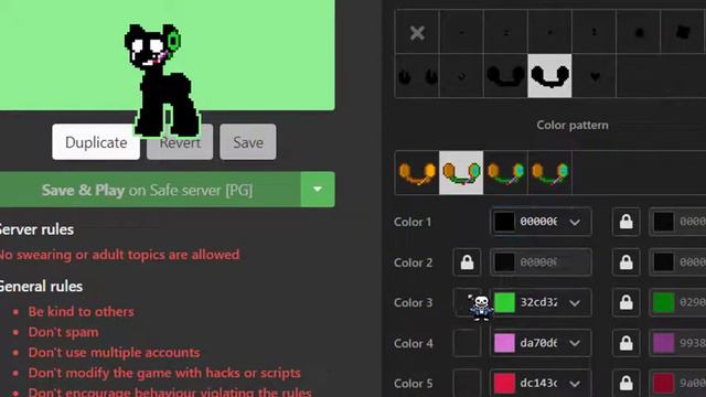 tutorial:como hacer cara creepy en pony town? смотреть онлайн