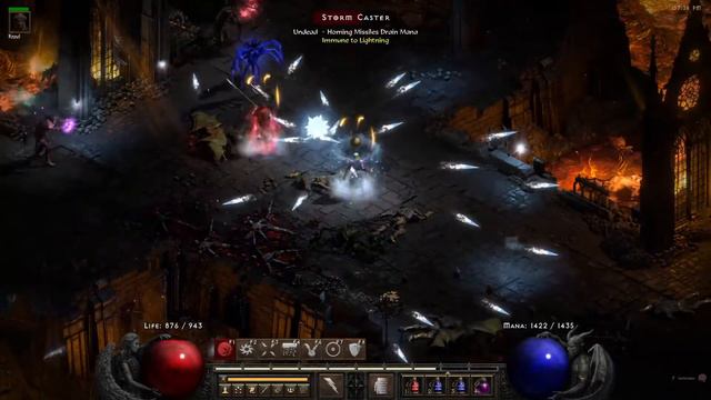 Diablo 2 Resurrected - Nova/Orb Sorc Lv. 88 Clear Chaos Sanctuary - Epic Super Saiyan v Diablo смотреть онлайн