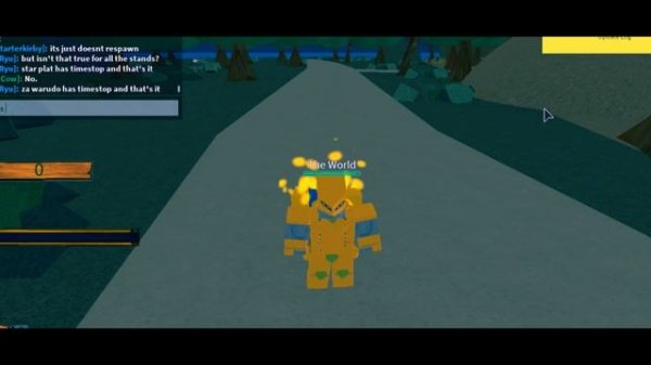 ROBLOX JoJo's Bizzare World l The World Stand!
