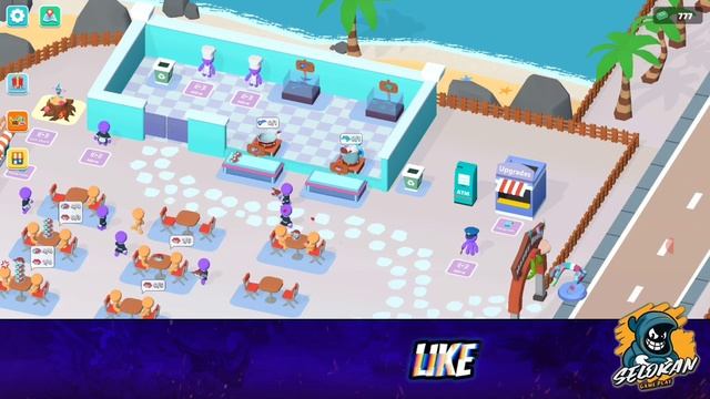 Idle Beach Inc: Cooking Tycoon Gameplay Walkthrough (android) • Part 2 смотреть онлайн