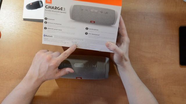 ОНЛАЙН ТРЕЙД.РУ - Колонка JBL CHARGE 3 gray смотреть онлайн